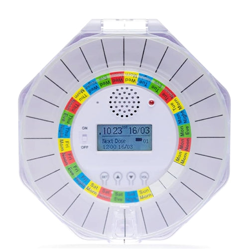 Pippa Tipper Lockable Talking Medication Dispenser