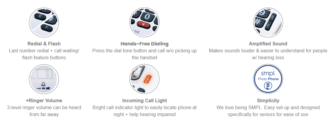 Photo Phone with Hands-Free Dialing