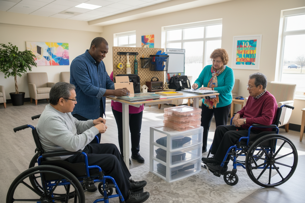 Handyman Life Skills Station