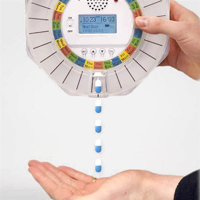 Pippa Tipper Lockable Talking Medication Dispenser