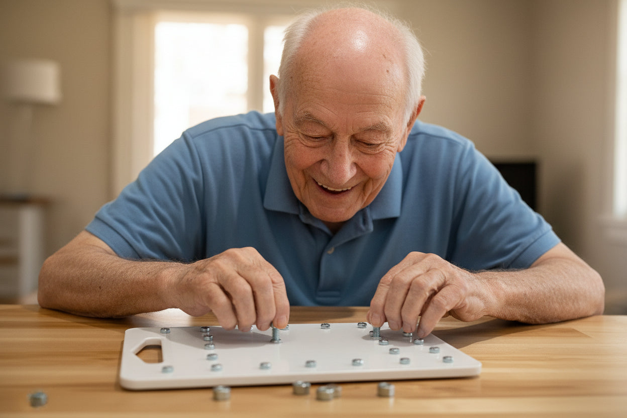 Activity Nut and Bolt Board Activity