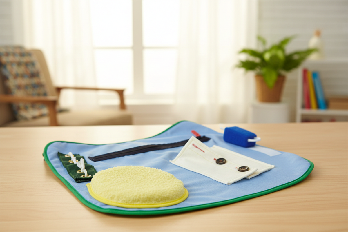 Activity Apron - Sensory Therapy Tool for Dementia & Memory Care – The ...