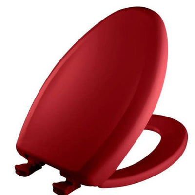 RED Elongated Closed Front Toilet Seat