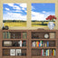 Camouflage Door Murals Double Door