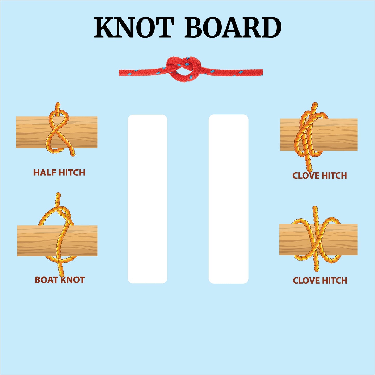 Knot Work Activity Board