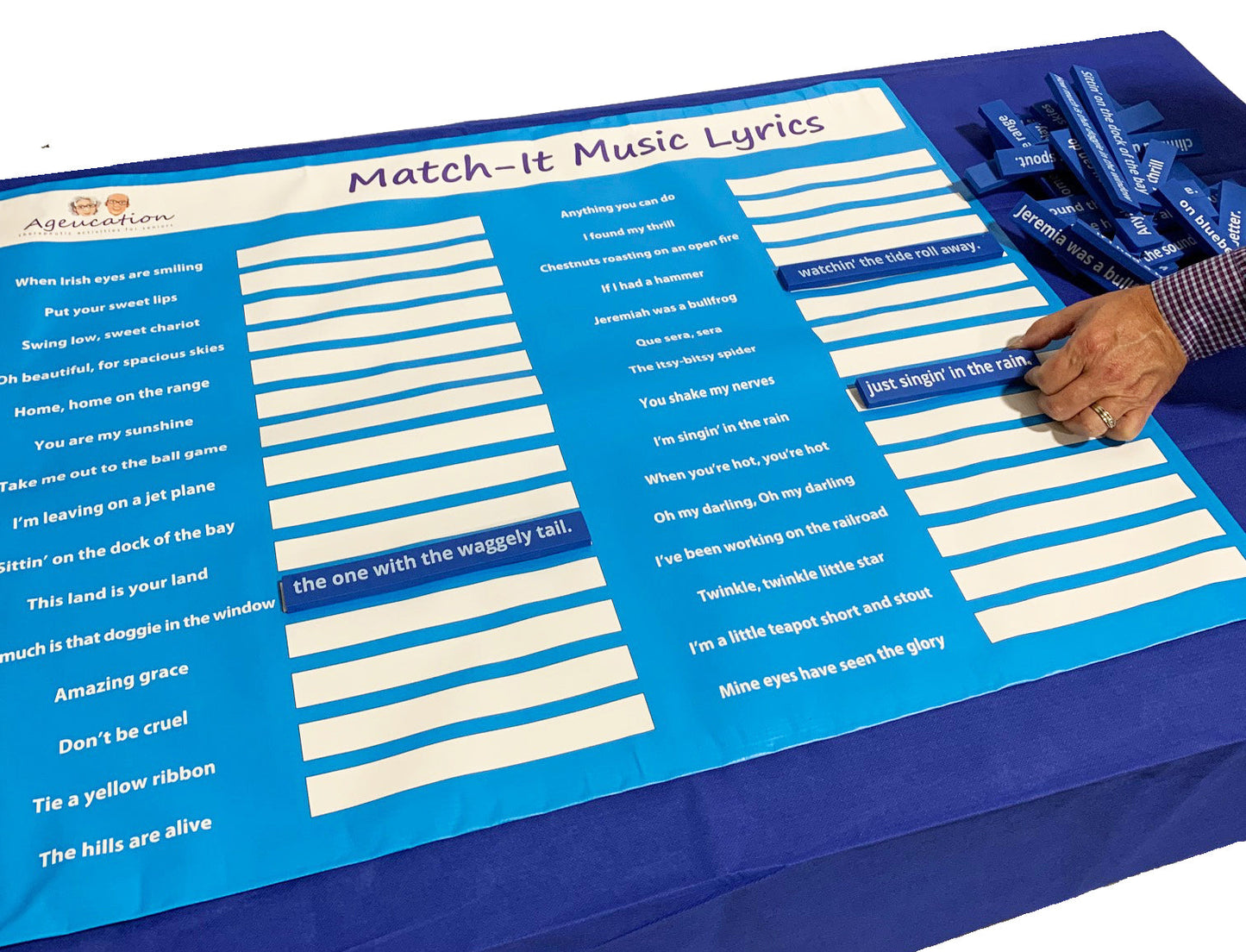 Easy-Grip Matching Games