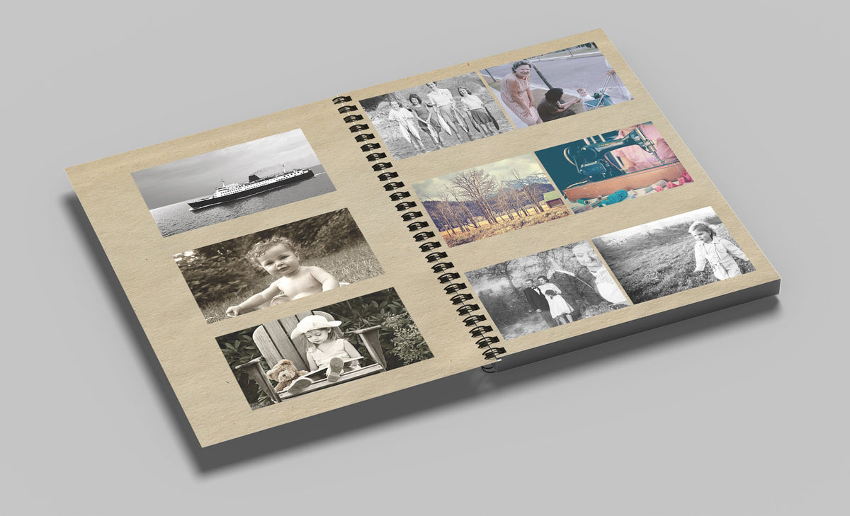 Remember When Vintage Photo Album