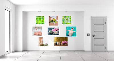 Therapeutic Calming Wall Art - 9 Panel Set for Dementia Care