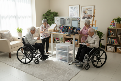 Artist Life Skills Station lifestyle image