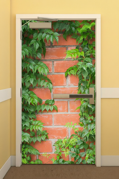 Camouflage Door Murals Single Door