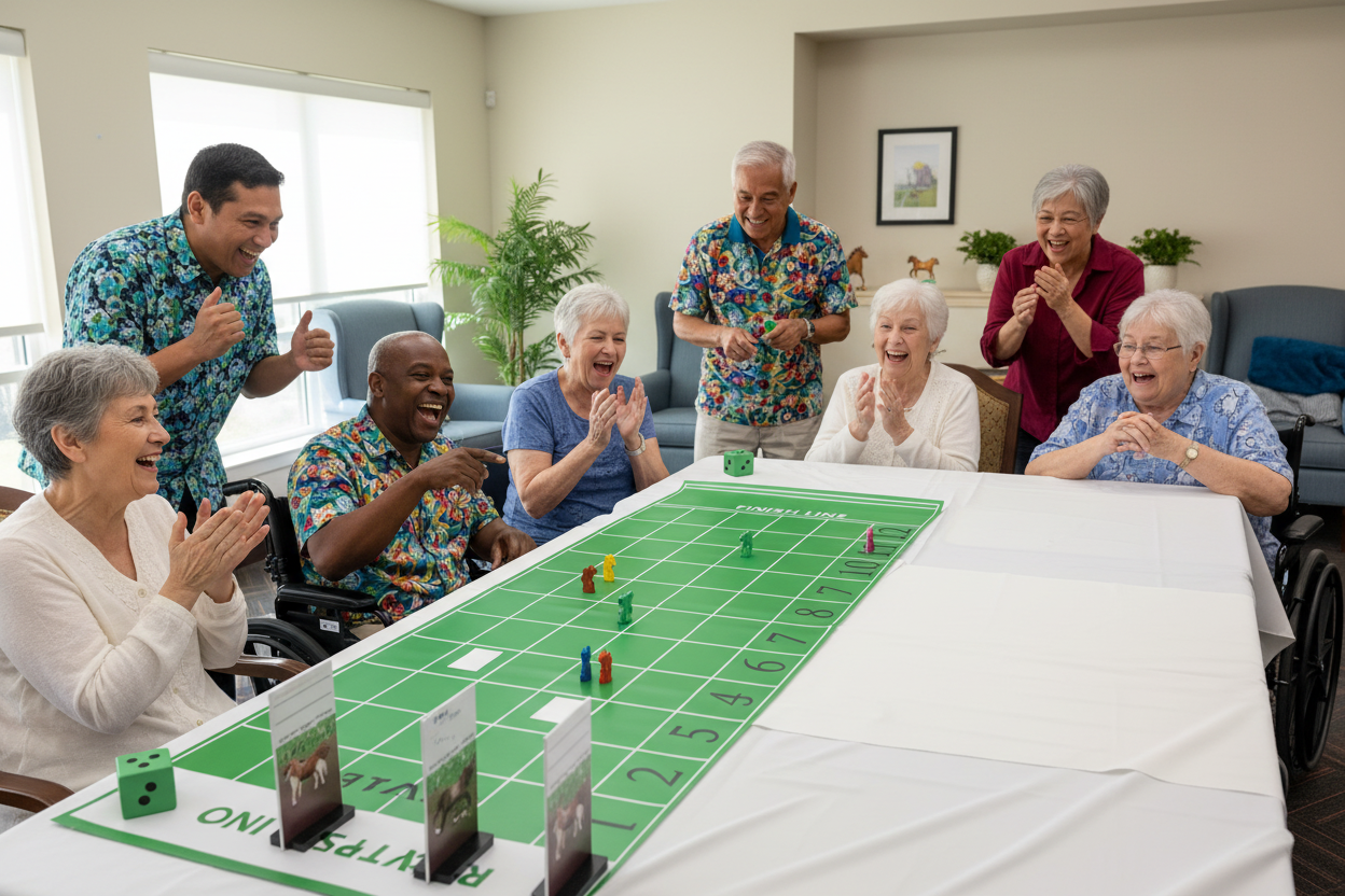 DERBY DAY Horse Racing lifestyle image