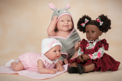Dolls Collection Banner - Three Dolls
