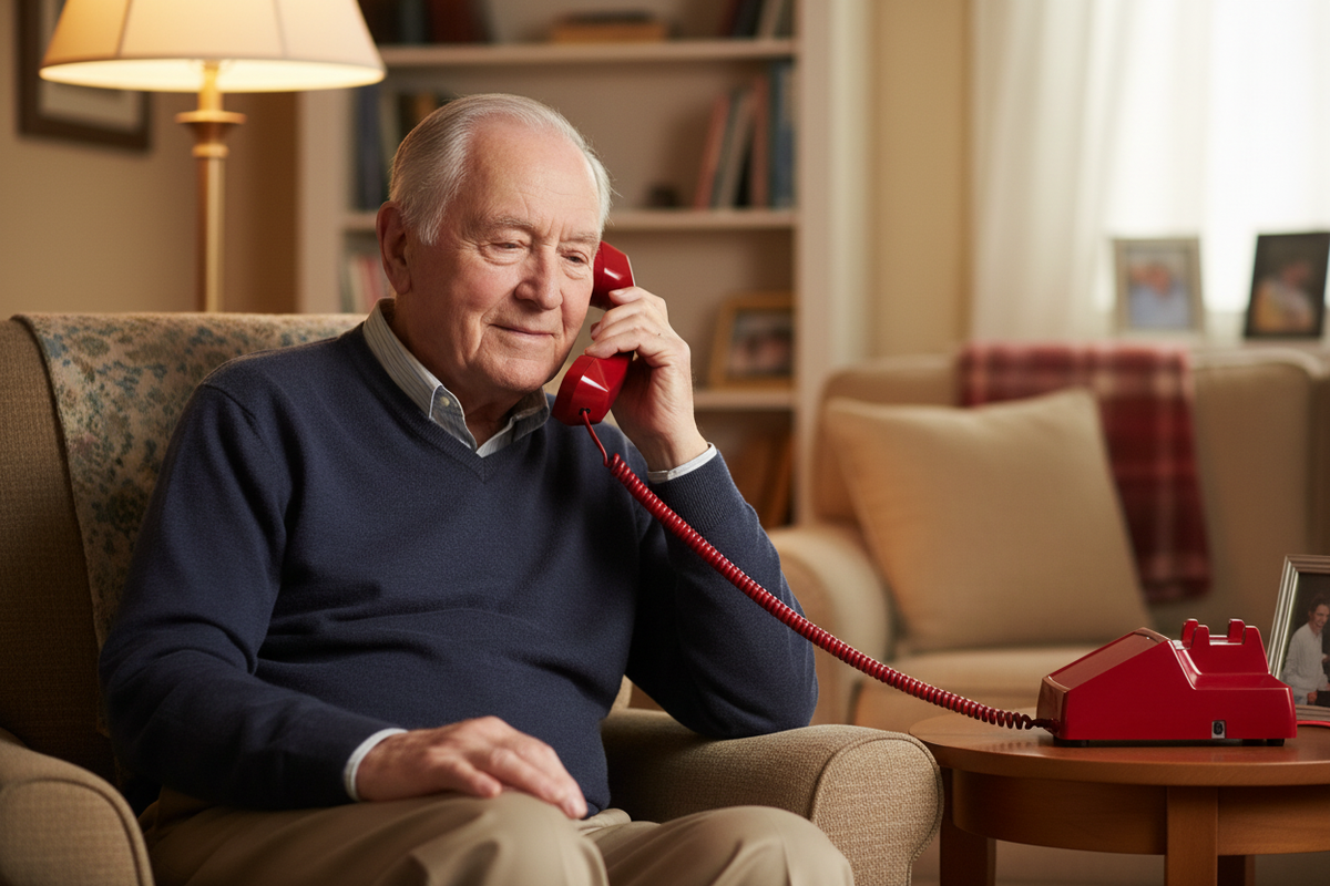 Call Less Phone Dial-less Telephone - Incoming Calls Only Phone for Dementia Care ...