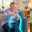 Fibre Optics with Sensory Strands for relaxation