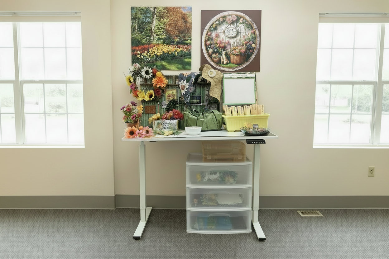 Gardening Life Skills Station for Seniors