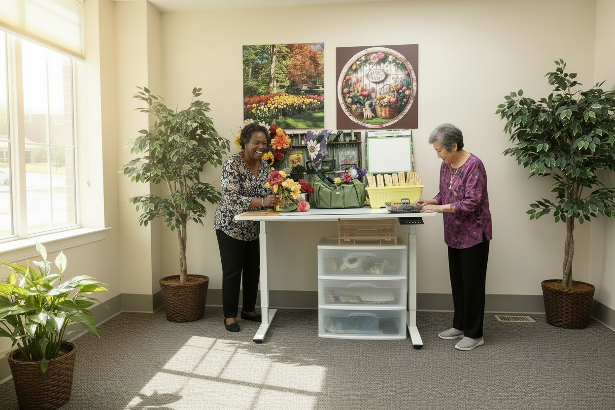Gardening Life Skills Station