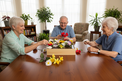 Interactive Planter Activity Station lifestyle image