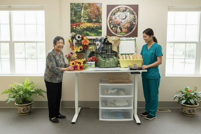 Gardening Life Skills Station