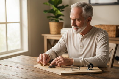 Locking Panel Busy Board 3 Piece lifestyle image