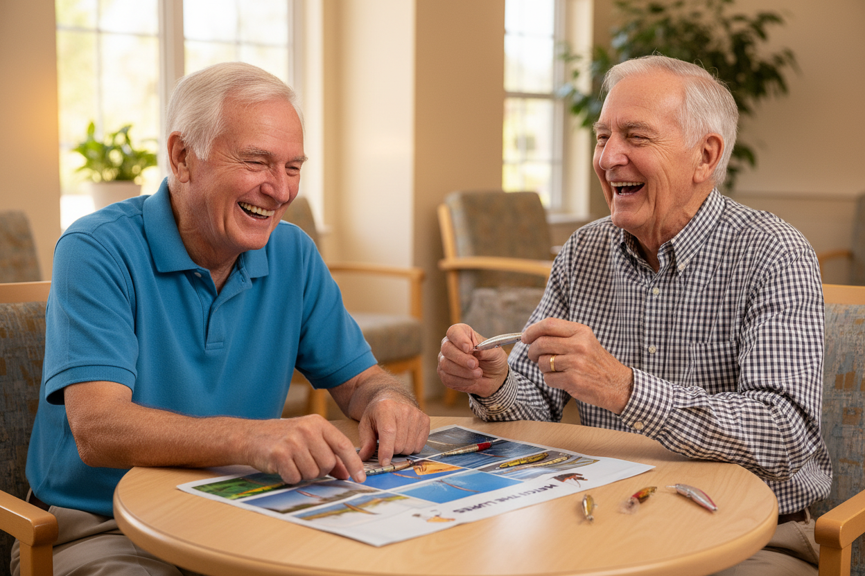 Match the Lures Two Men Lifestyle