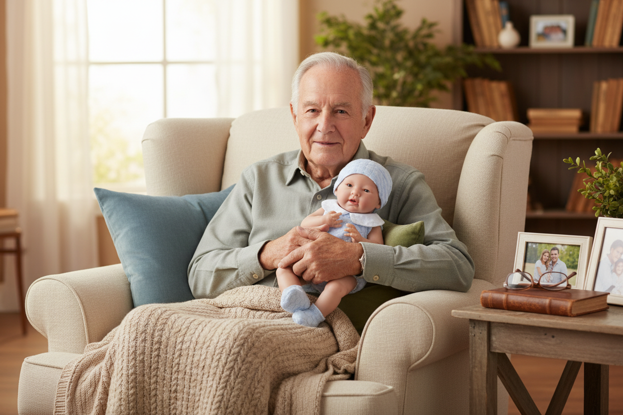 Michael Therapy Doll lifestyle image