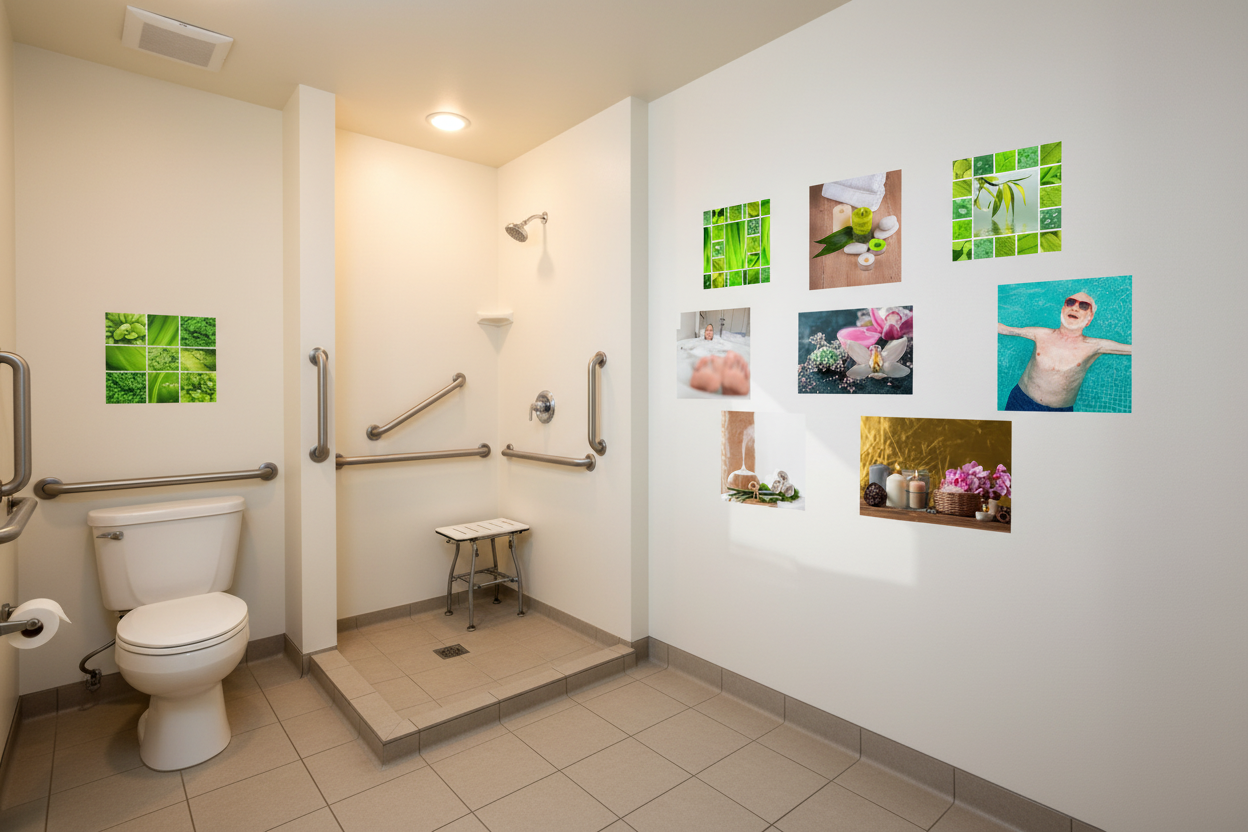 Therapeutic Calming Wall Art - 9 Panel Set for Dementia Care