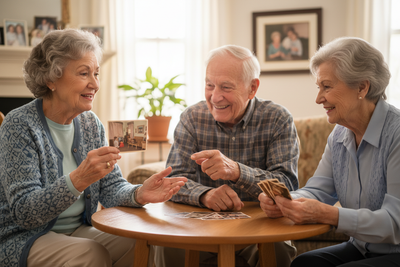 Reminiscence Conversation Cards lifestyle image