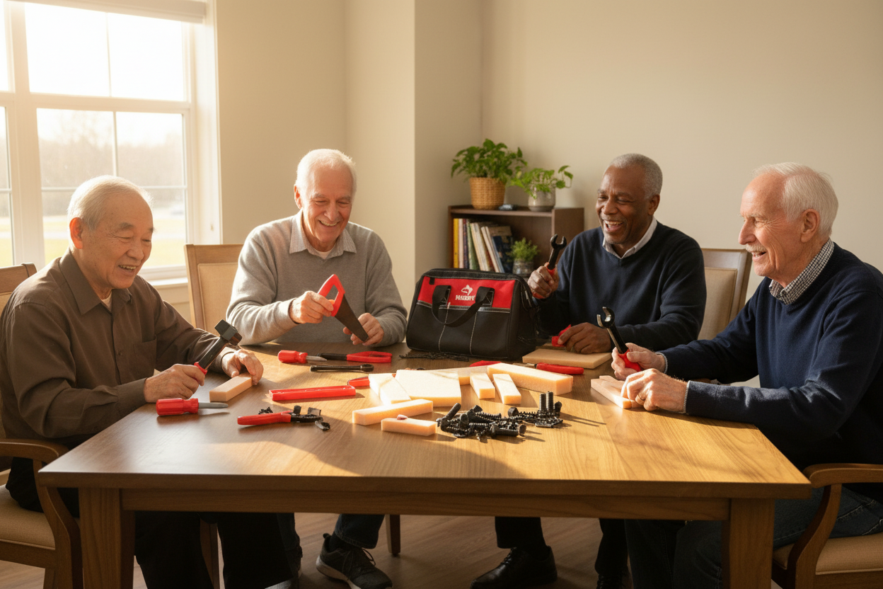 SAFE-T Man Tool Set – Safe Sensory Tool Kit for Dementia Care – The ...