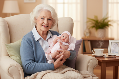 Sarah Therapy Doll lifestyle image