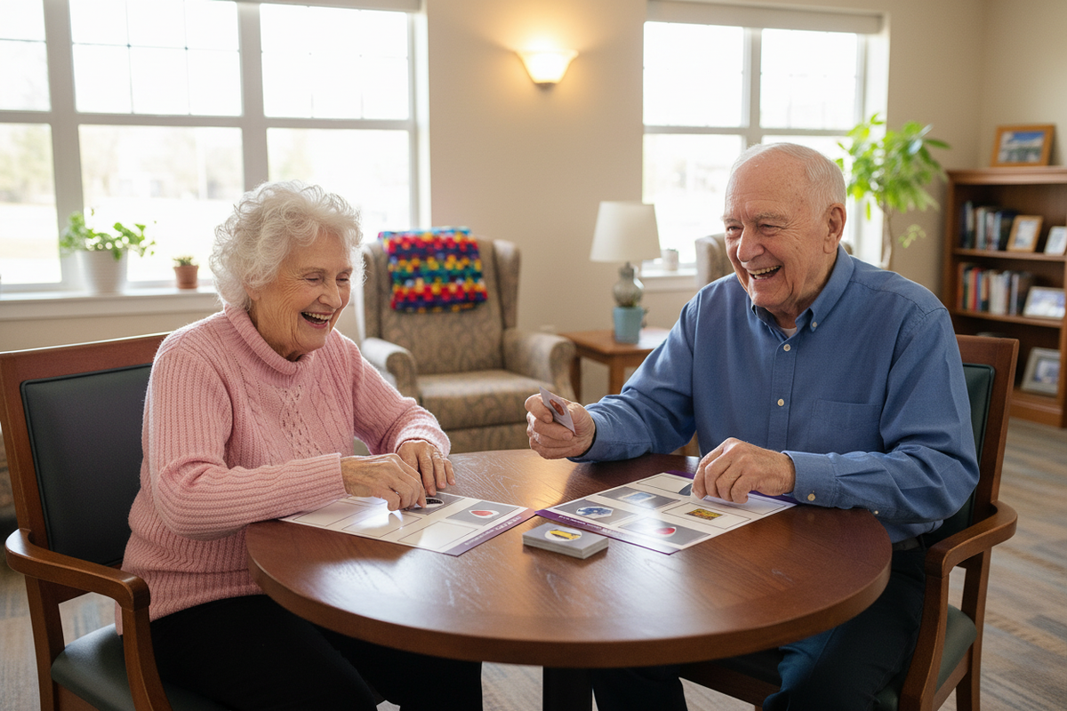 Seniors Playing Sort It