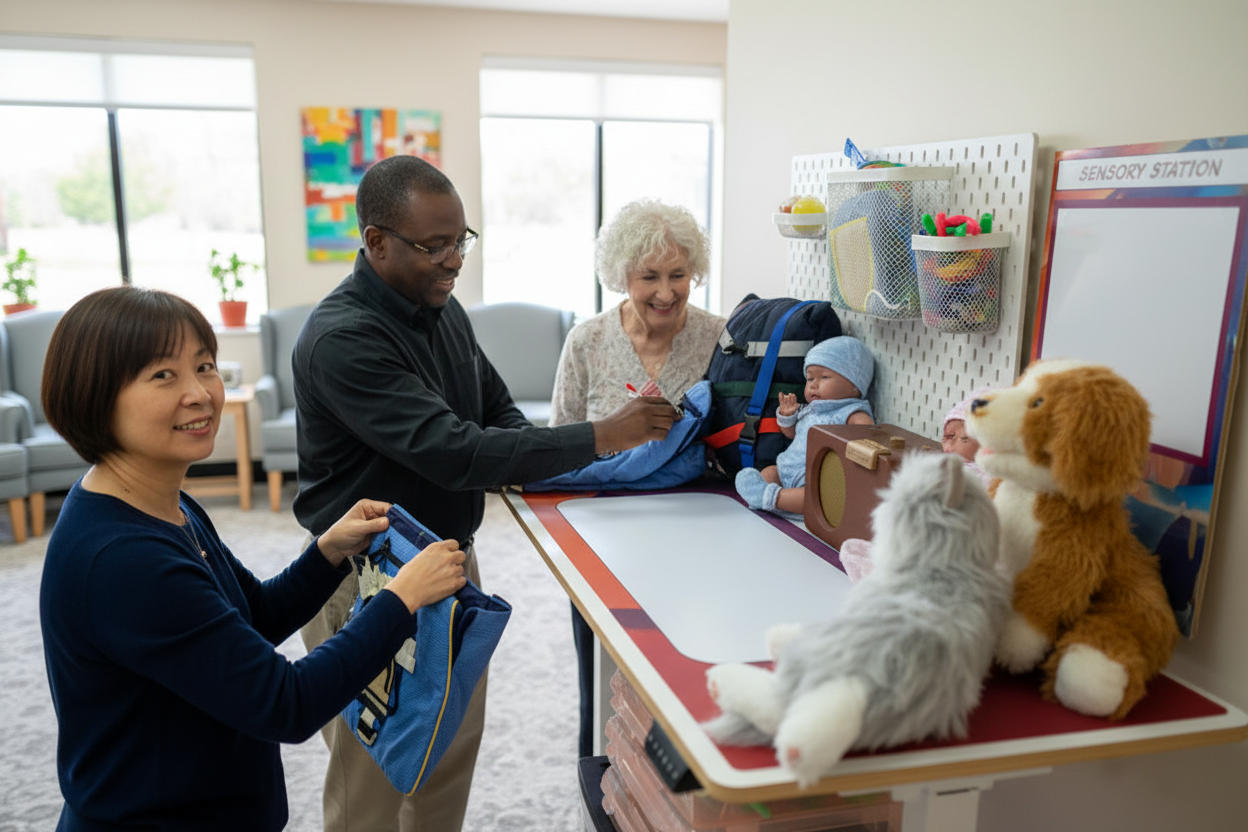 Sensory Therapy Life Skills Station lifestyle image