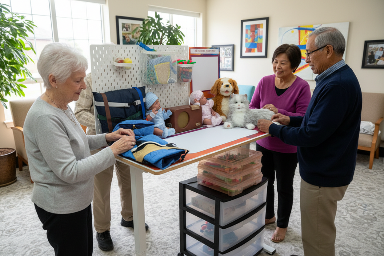 Sensory Therapy Life Skills Station lifestyle image